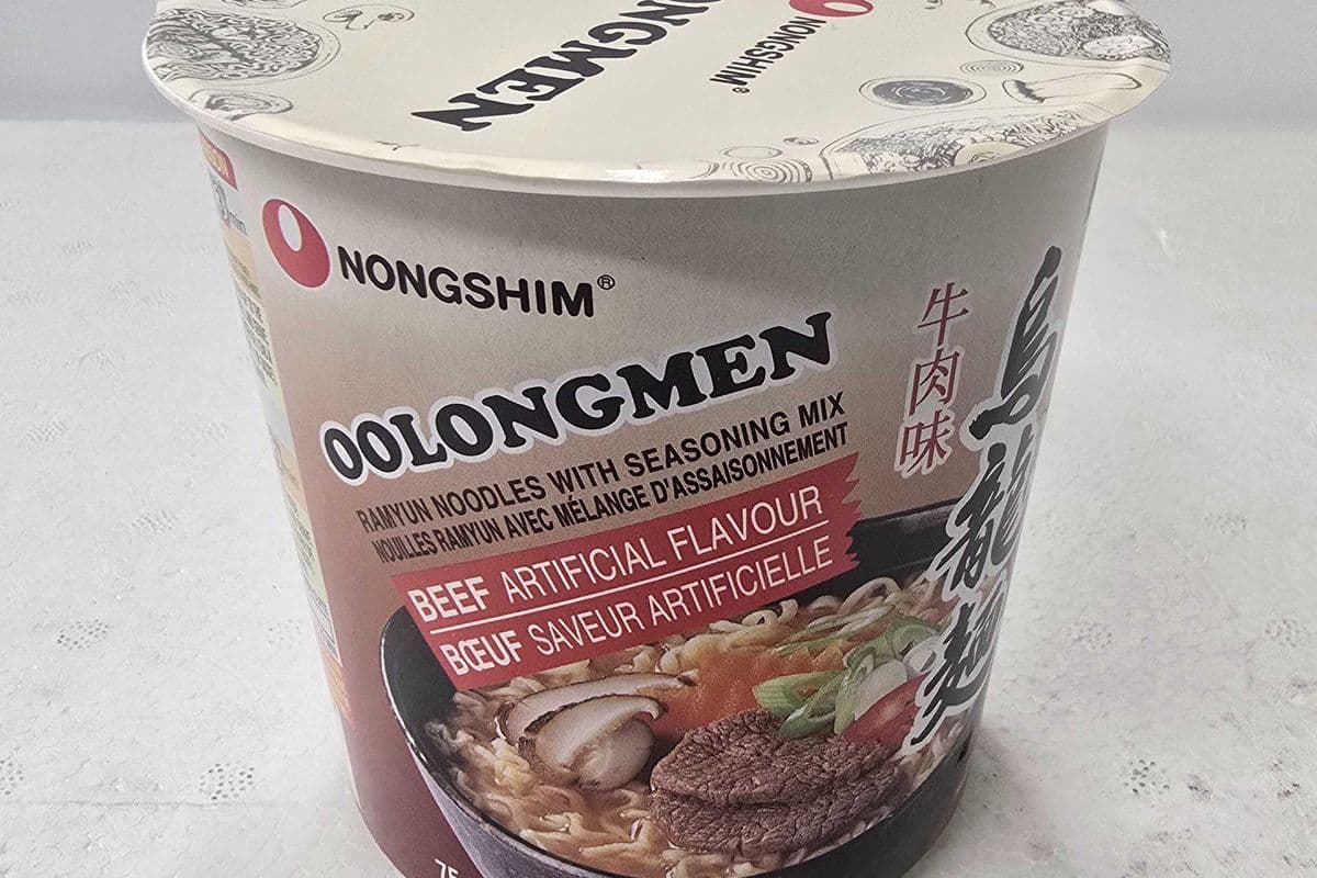 Nongshim Oolongmen Beef Flavour (75g)