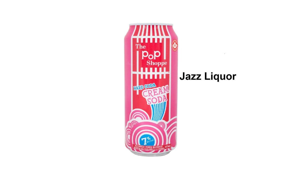 POP SHOPPE CREAM SODA 473ML (1 x 1x473ML)