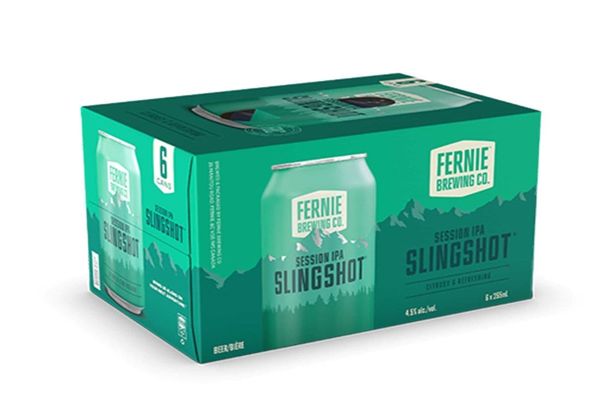 Fernie Brewing Slingshot Session IPA 6 CANS (6 x 355 ML)