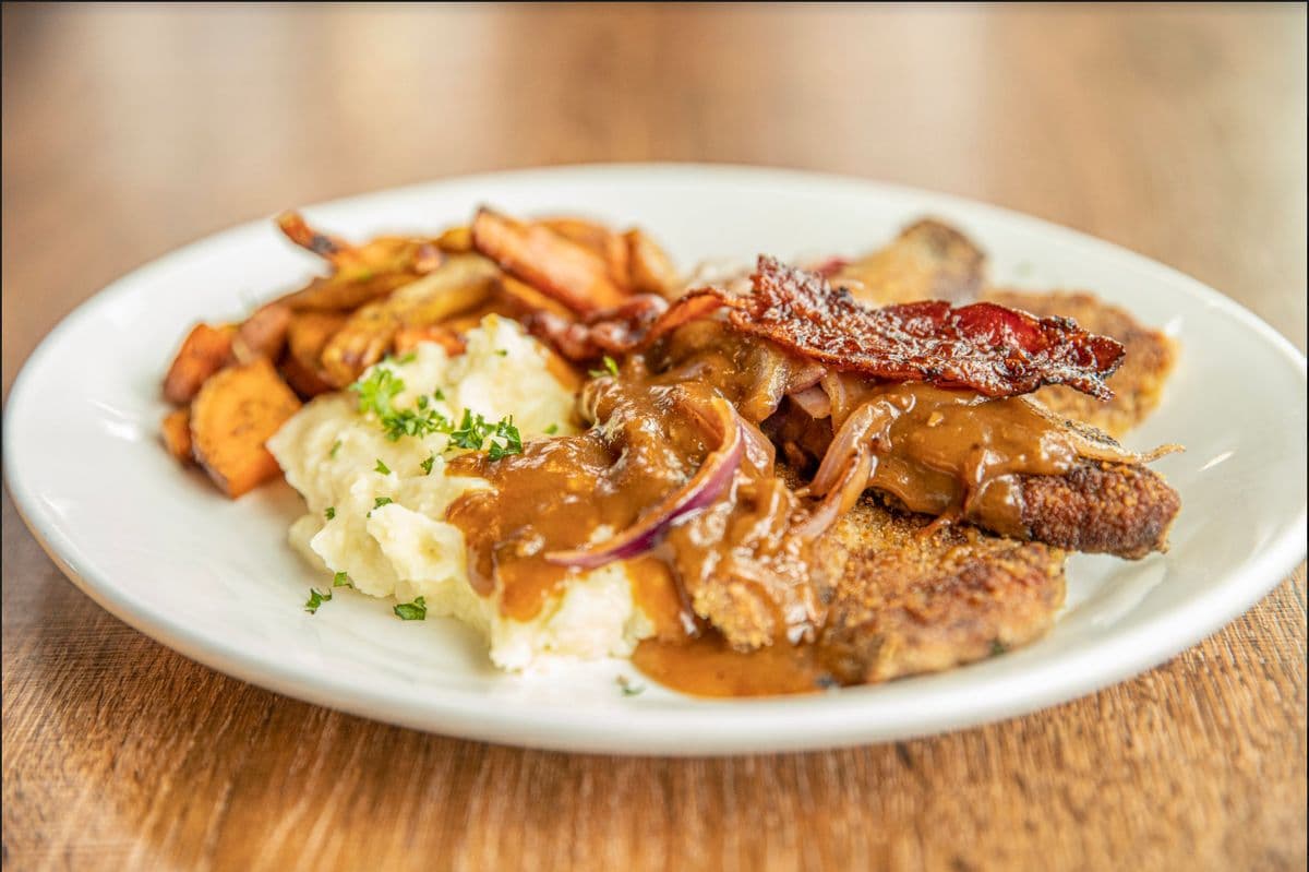 Grilled Liver & Onions