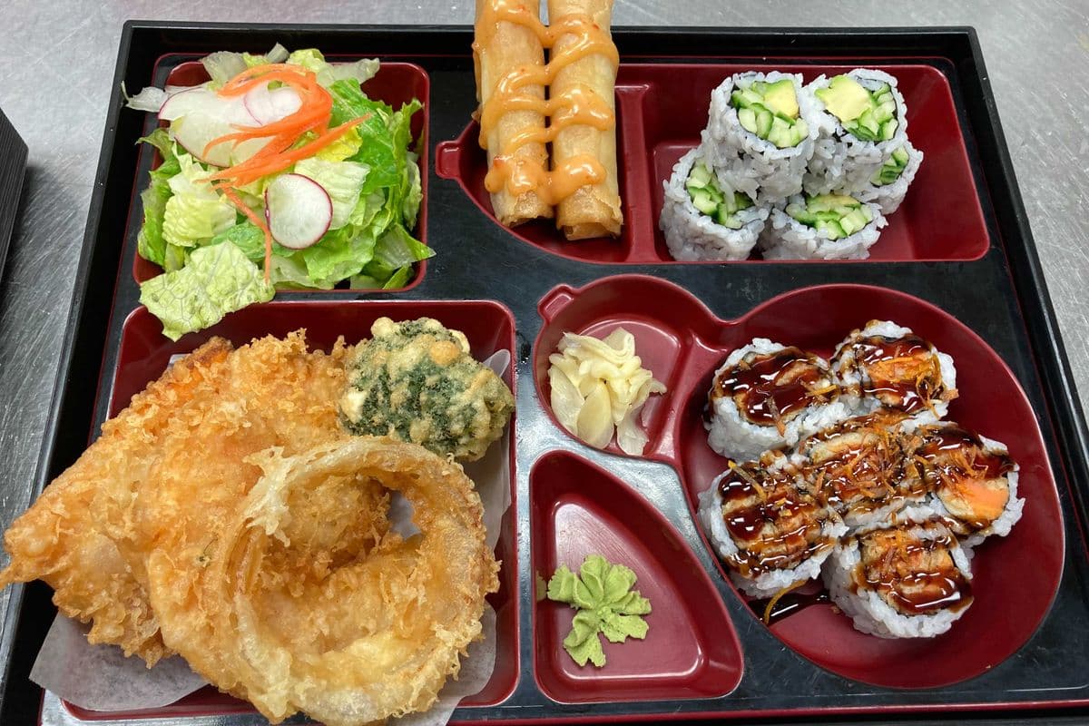 Vegetarian Tempura Bento