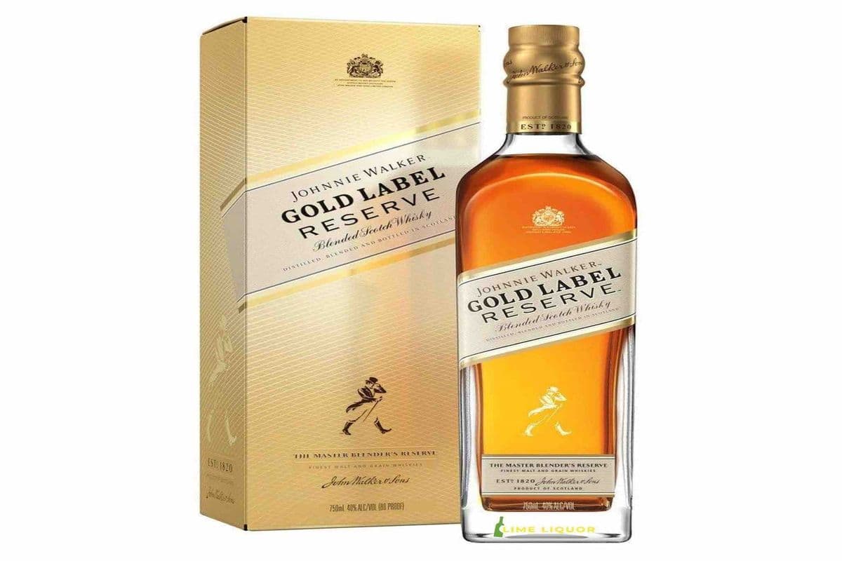 JOHNNIE WALKER GOLD LABEL RESERVE SCOTCH WHISKY 750 ML (1 x 750ML)