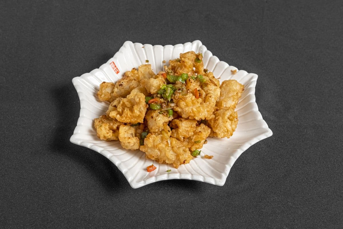 Crispy Calamari with Five Spice Salt