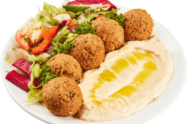 8. Plat de falafels