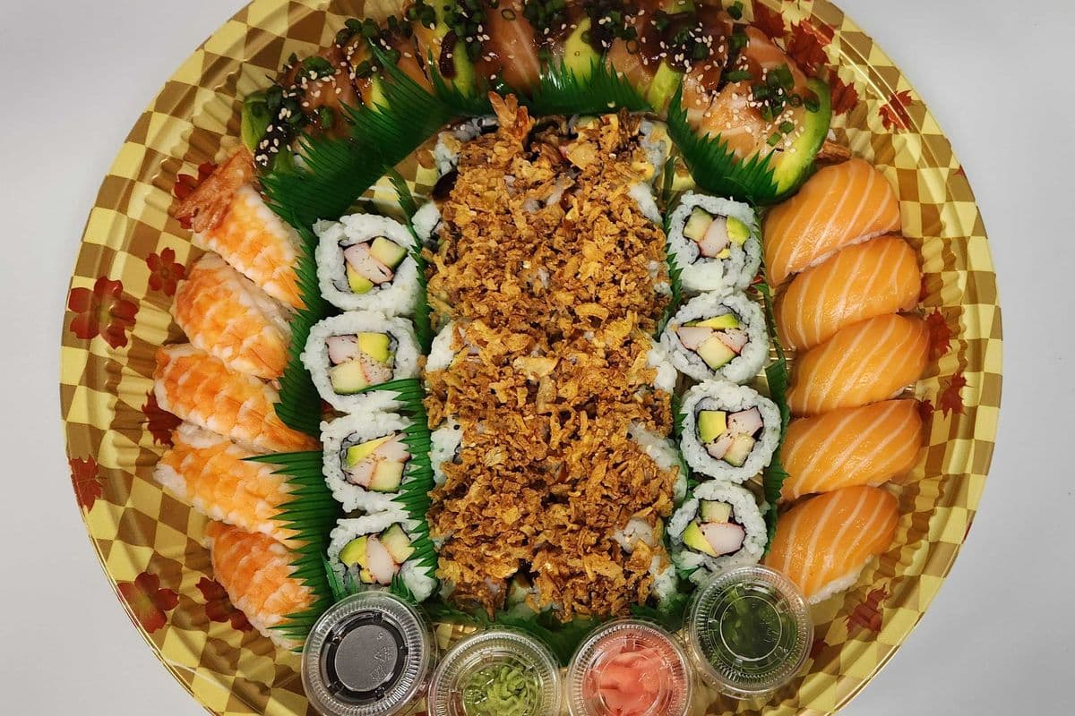 Salmon & Roll Tray(40 pcs)