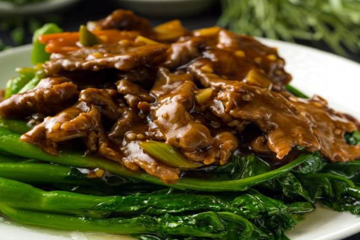 Sliced Beef with Seasonal Vegetable
