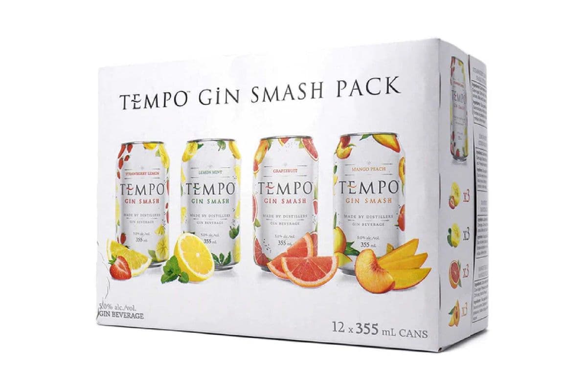 Tempo Gin Smash Pack-12PK (12 x 355ml)