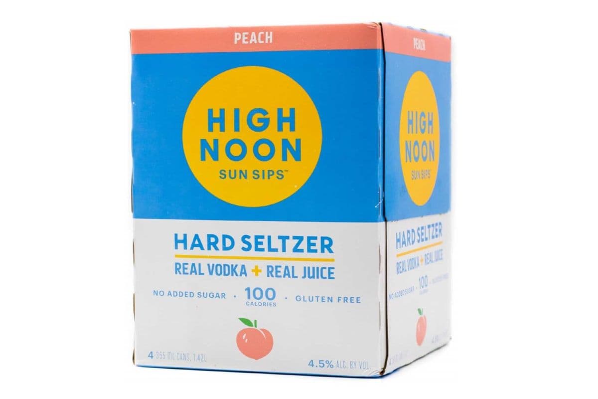 High Noon Peach-4PK (4 x 355ml)