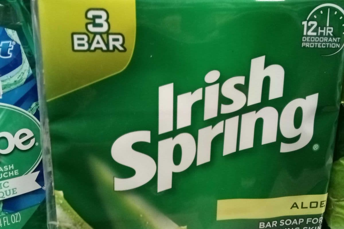 Irish spring deodorant aloe soap 3 bar