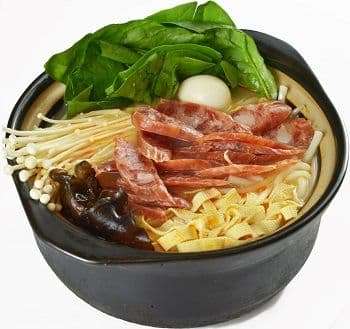 11. Chinese Style Sausage Pot Rice Noodle 腊肠米线