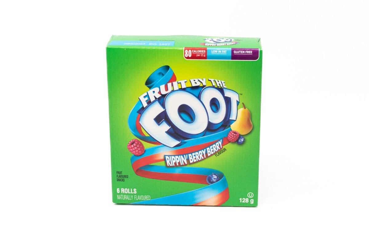 Fruit Foot Rippin Berry (6 Rolls)