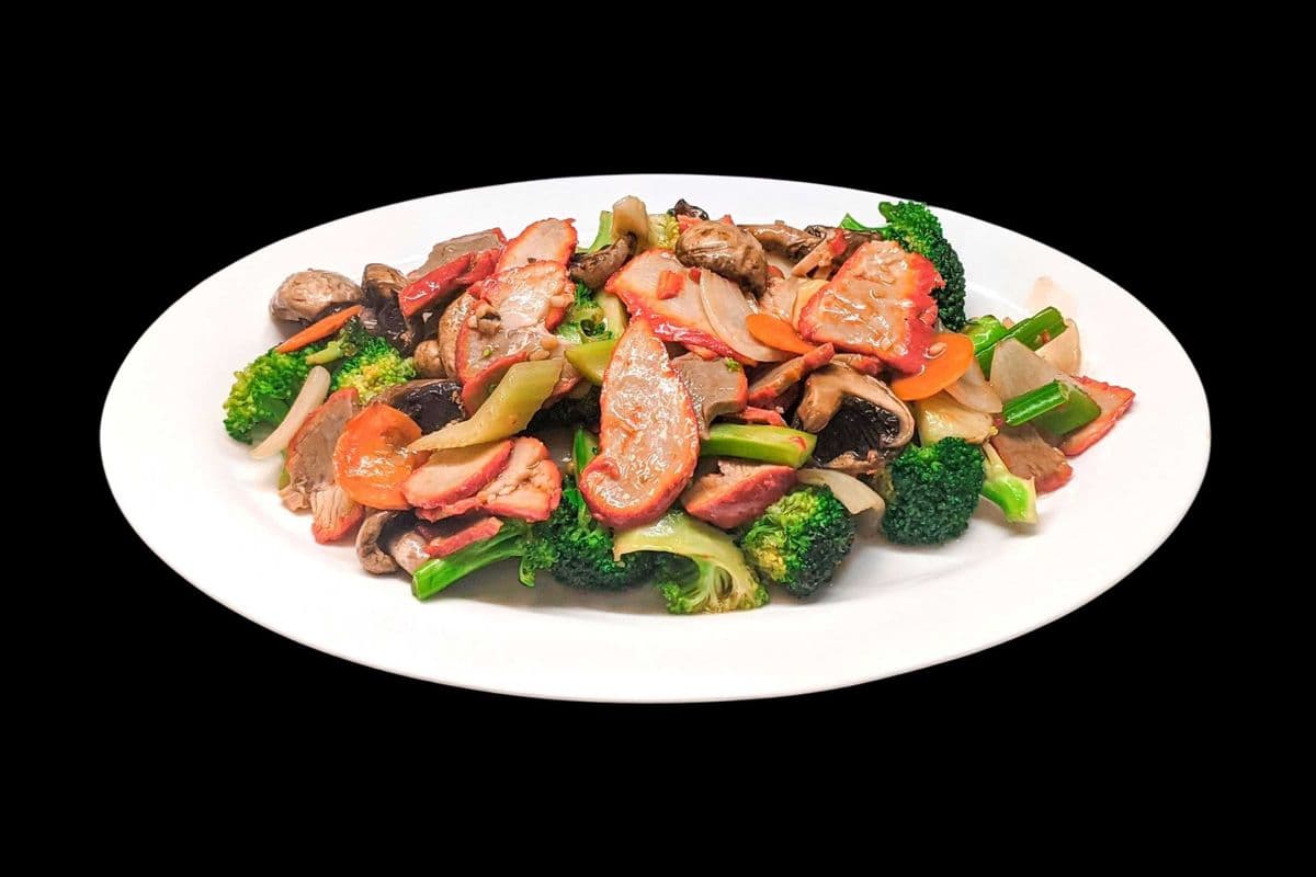 BBQ Pork Chop Suey