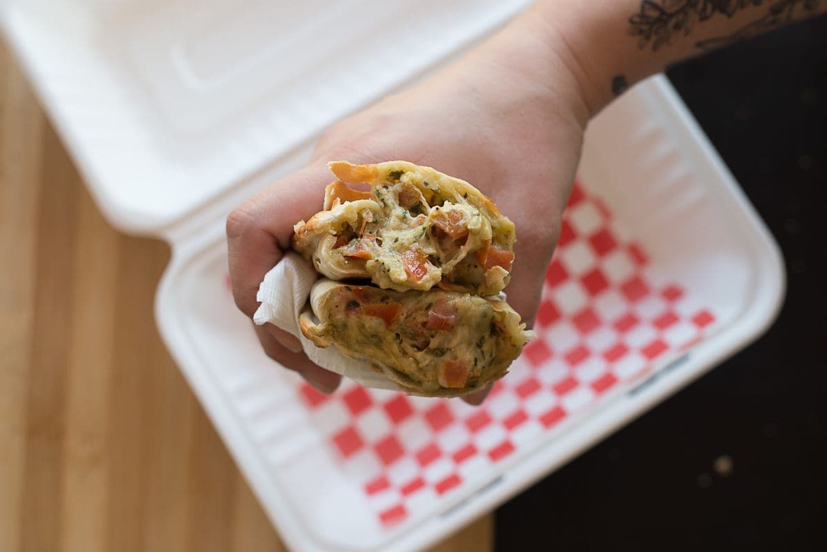 Caprese Empanada
