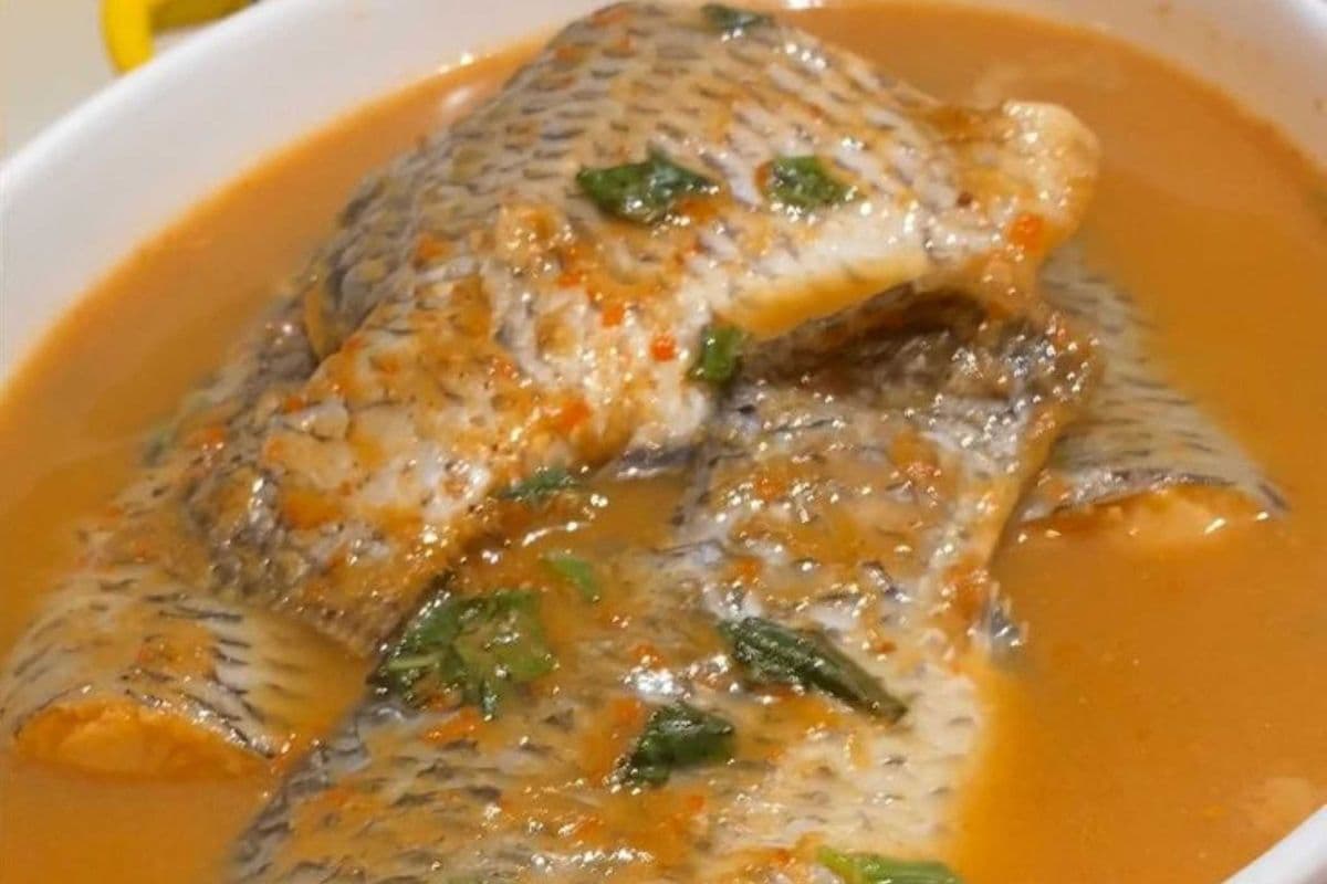 Fish pepper soup with yam