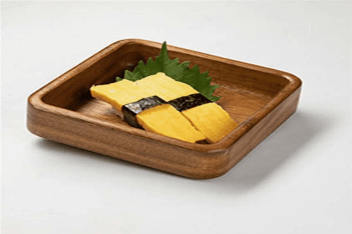 296. Sweet Egg Nigiri Sushi (Tamago) (2 pcs)