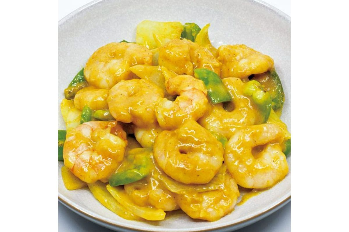 28. Curry Prawns (14 pcs)
