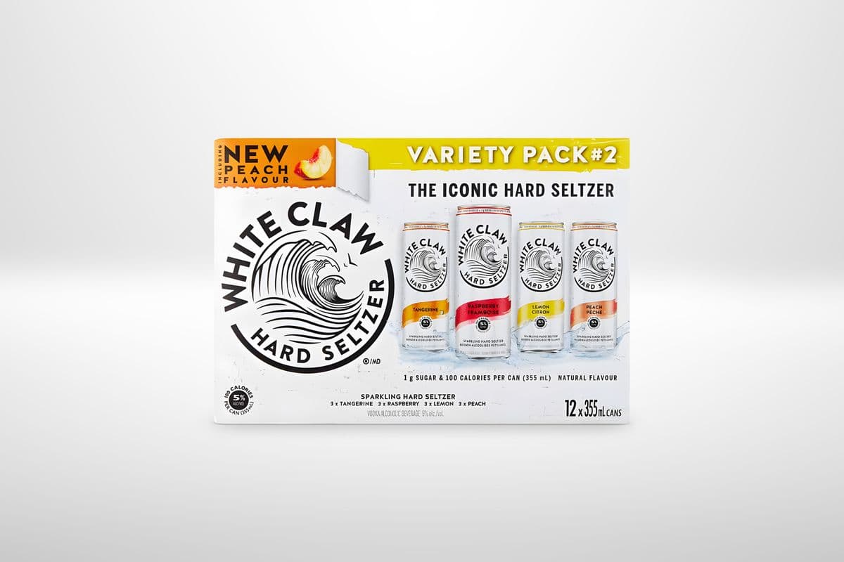 White Claw Variety #2 Pack (12 x 355 ml)
