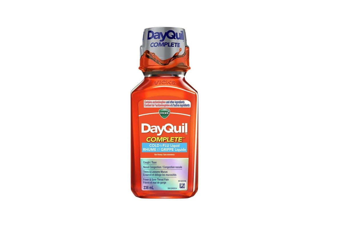 Vicks DayQuil Complete Cold & Flu Liquid 236mL