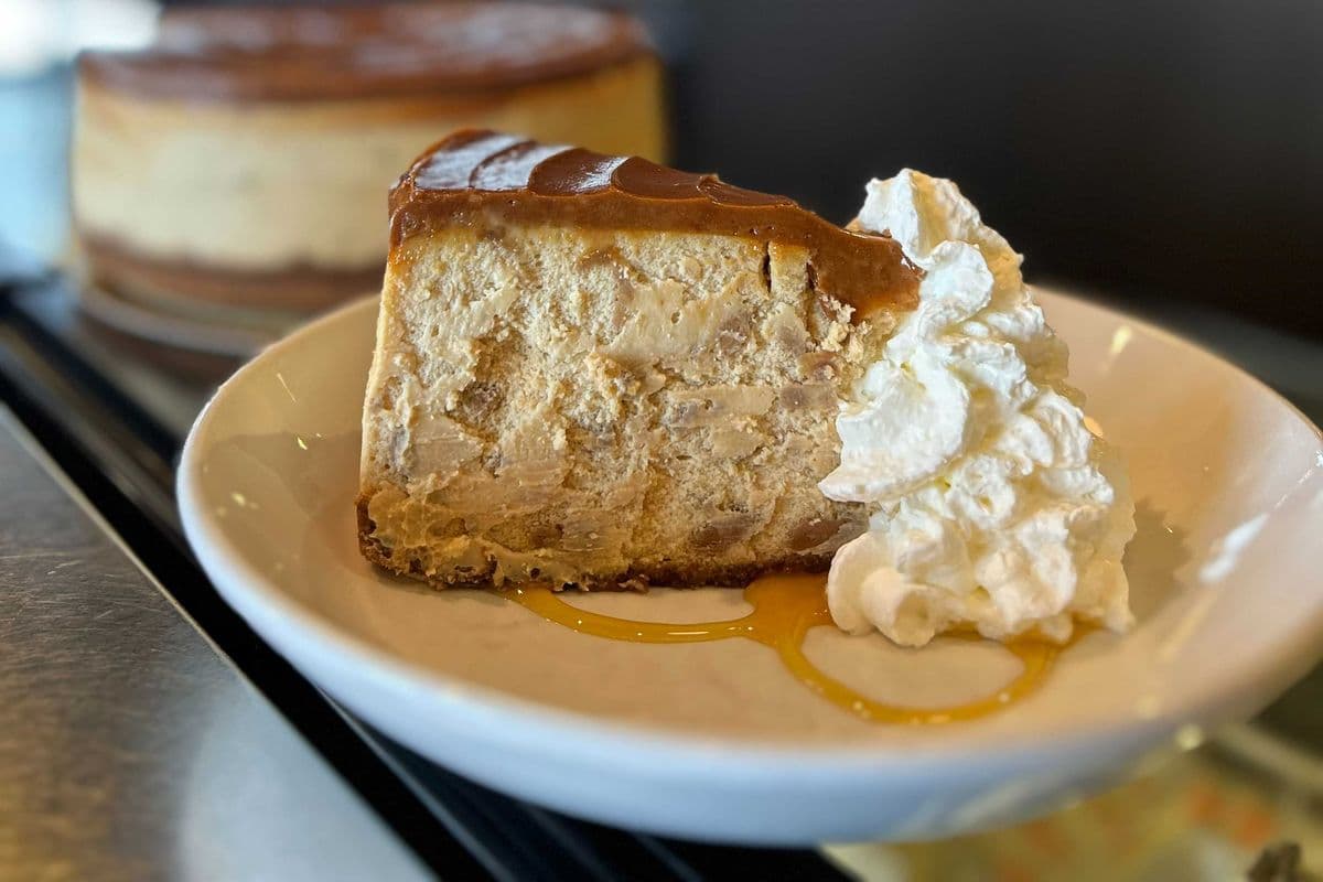 Whole 6” Biscoff Cookie Cheesecake