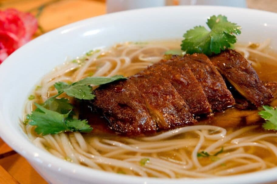Duck Rice Noodle Soup