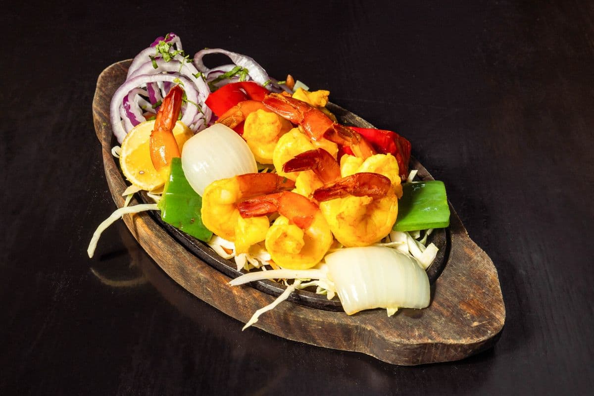 61. Tandoori Tiger Prawns (gluten free)