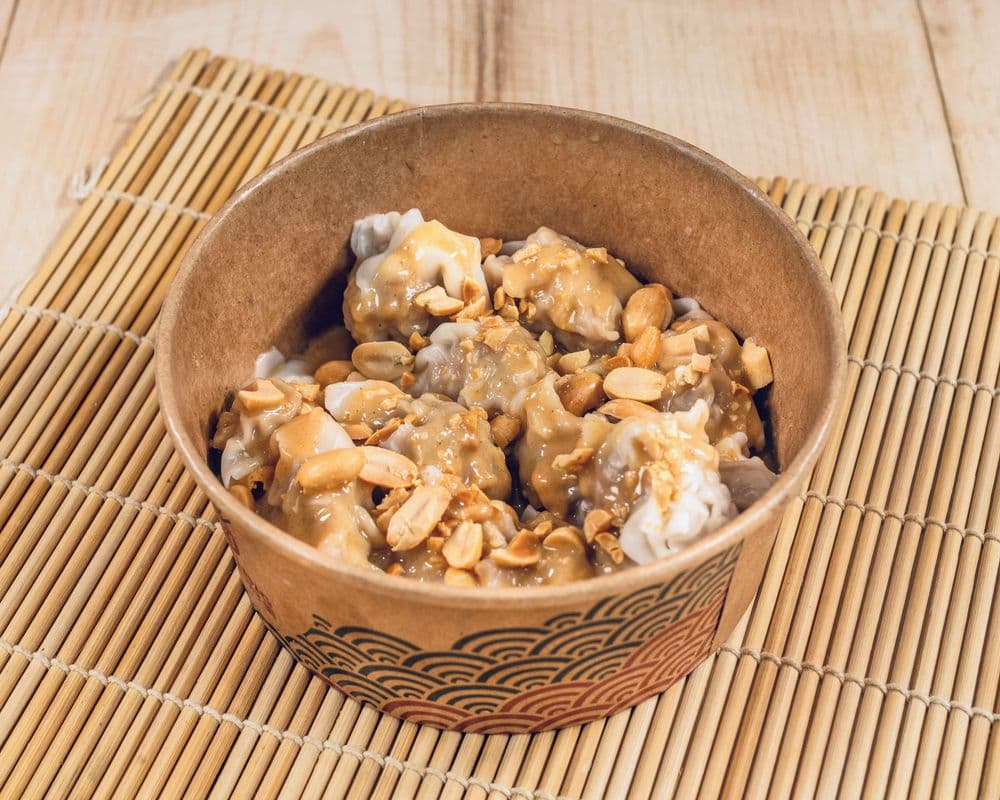 Peanut Butter Sauce Pork Wonton  (12) / 花生酱猪肉馄炖 -SP1