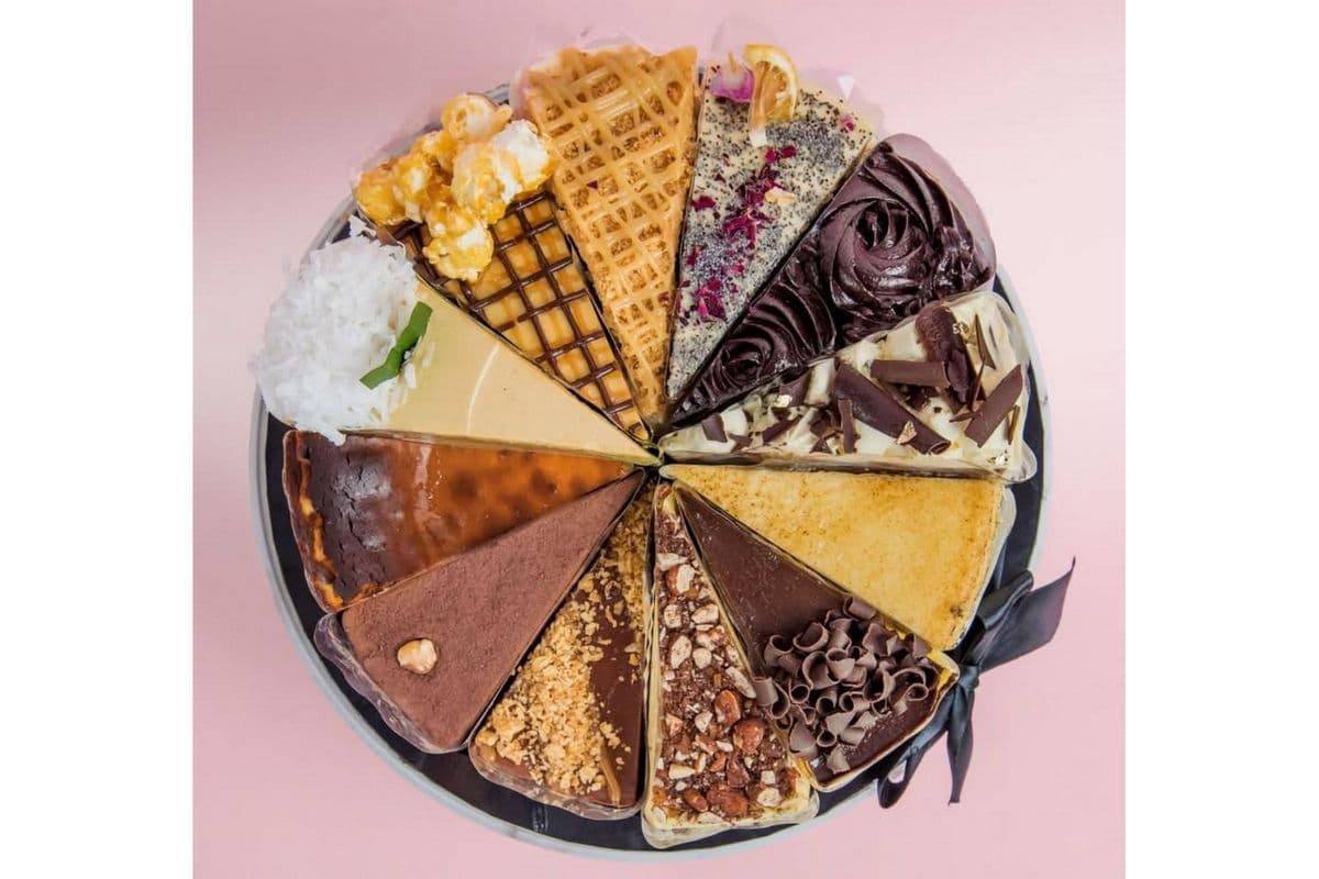 Surprise Freshly Made Cake Slices