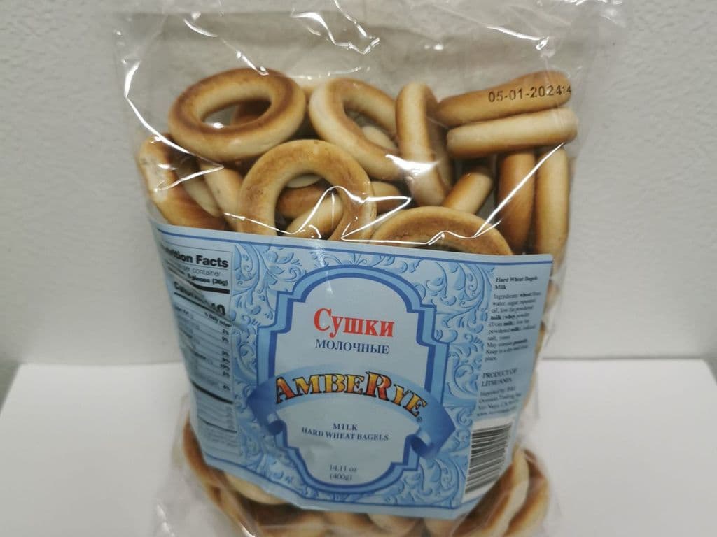 FRANZELUTA MINI BAGELS MILK 500G
