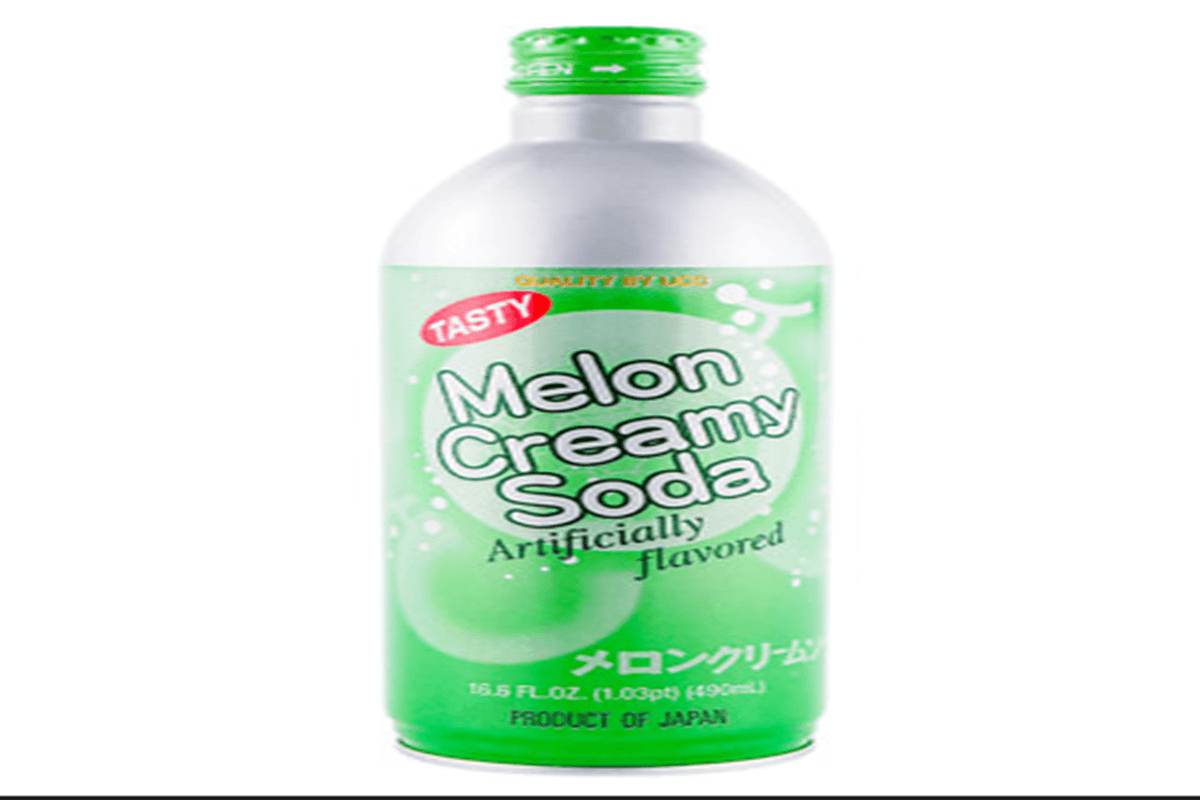 Tasty Melon Creamy Soda (490ml)