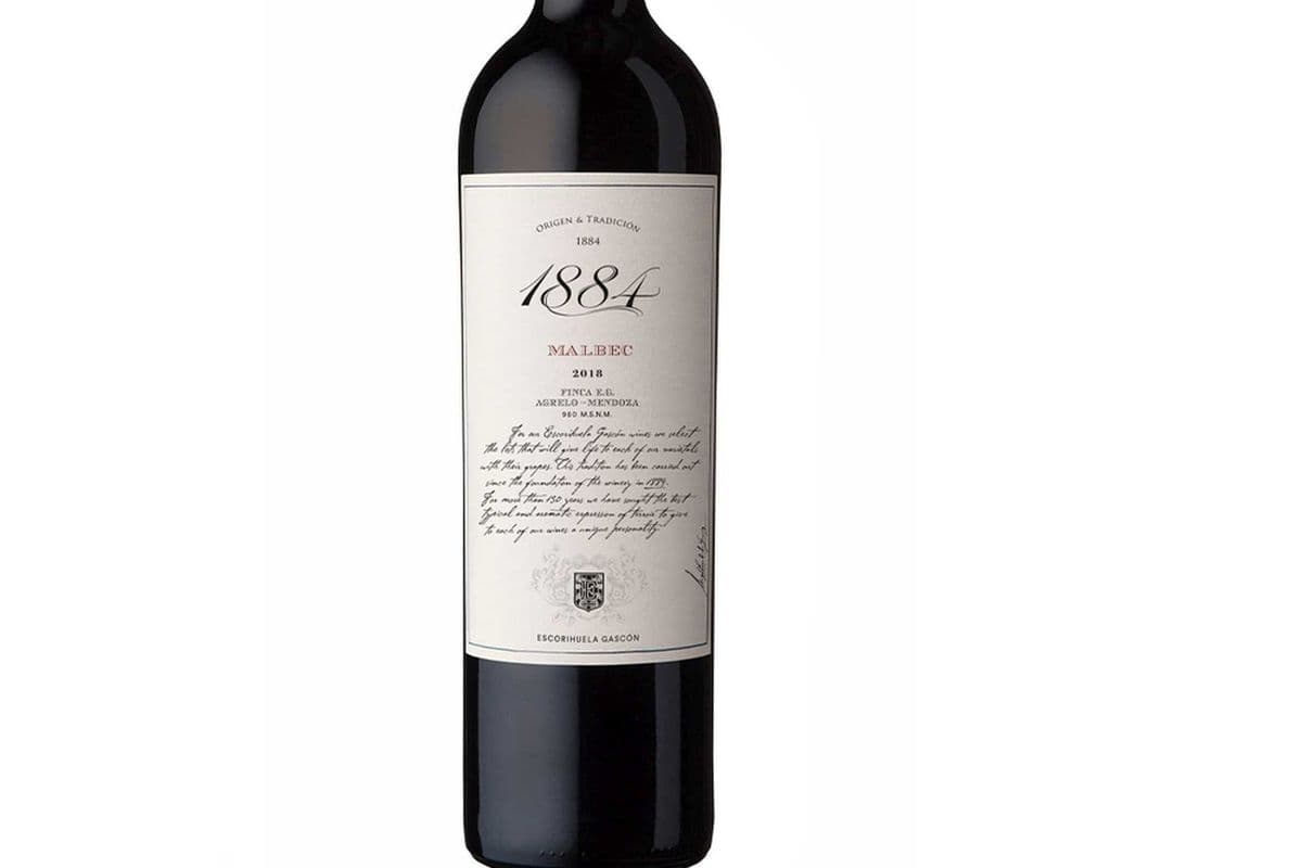 Argentina - 1884 Malbec Reserva 750ml (1 x 750ml)