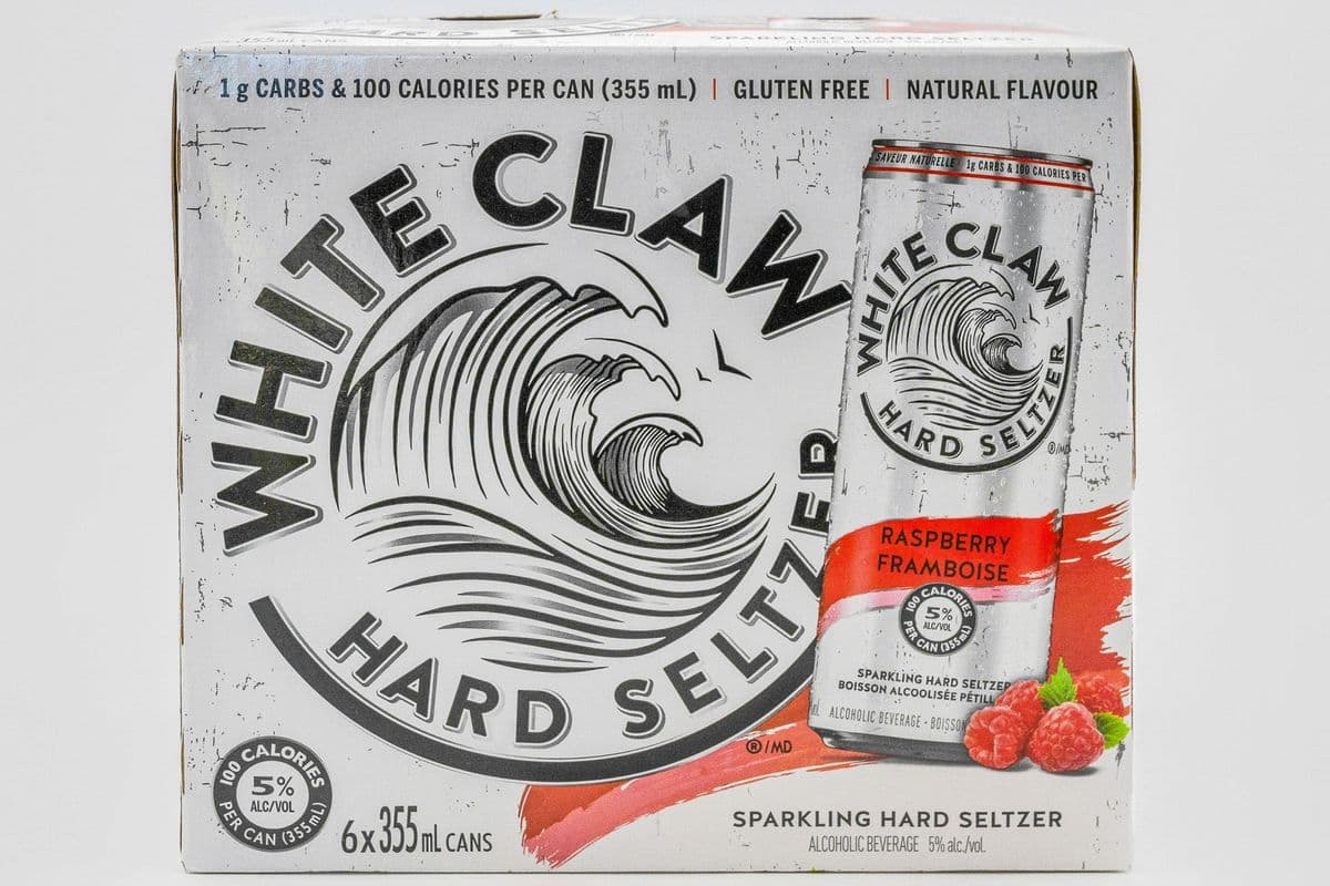 White Claw Raspberry (6-Pack) (6 x 355ml)
