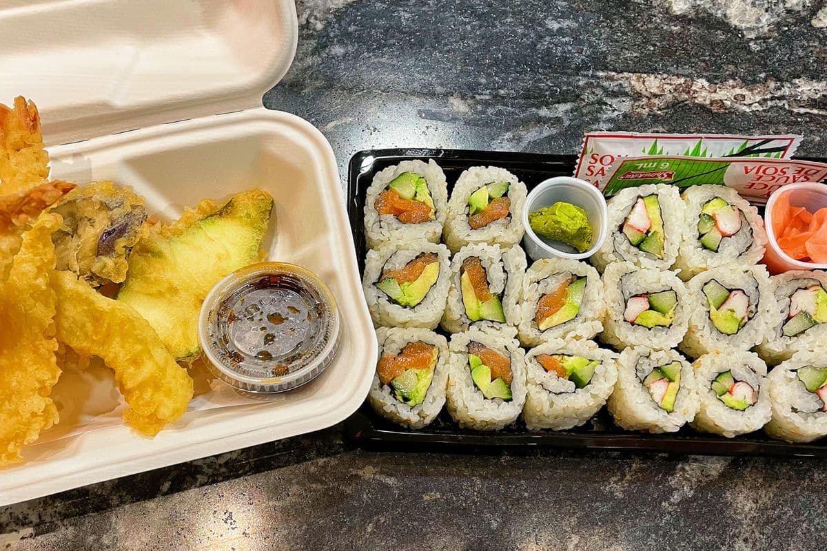 Tempura and Maki Roll Set