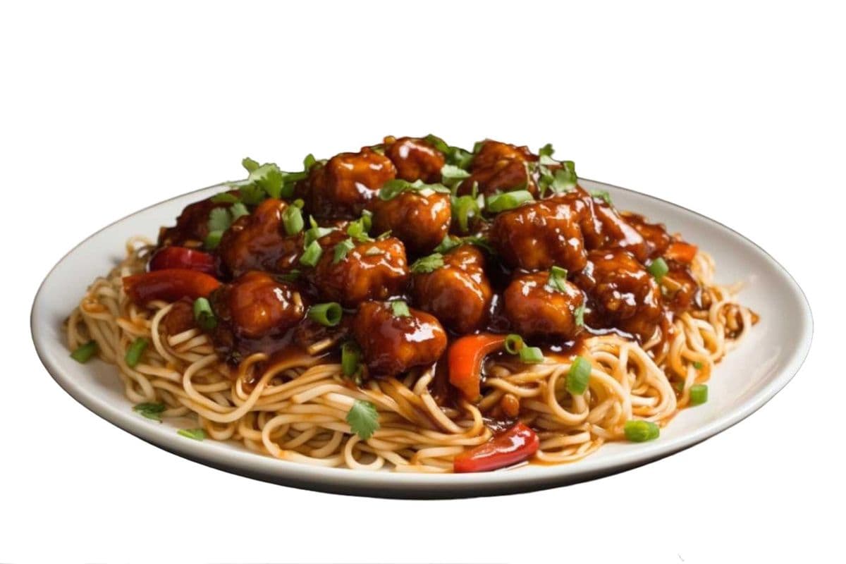 Veg/Gobi Manchurian & Noodles Combo