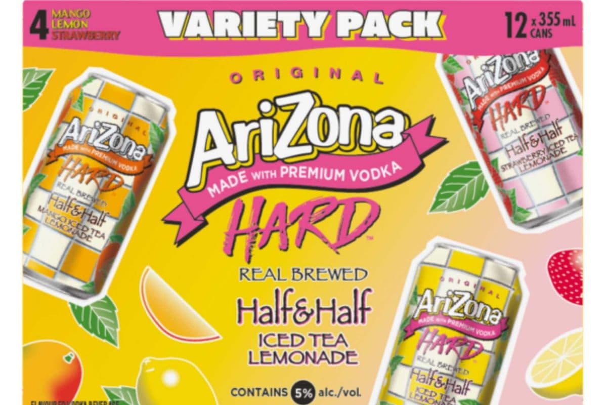 Arizona Hard Half&Half Variety Pack (12 x 355 ml cans)