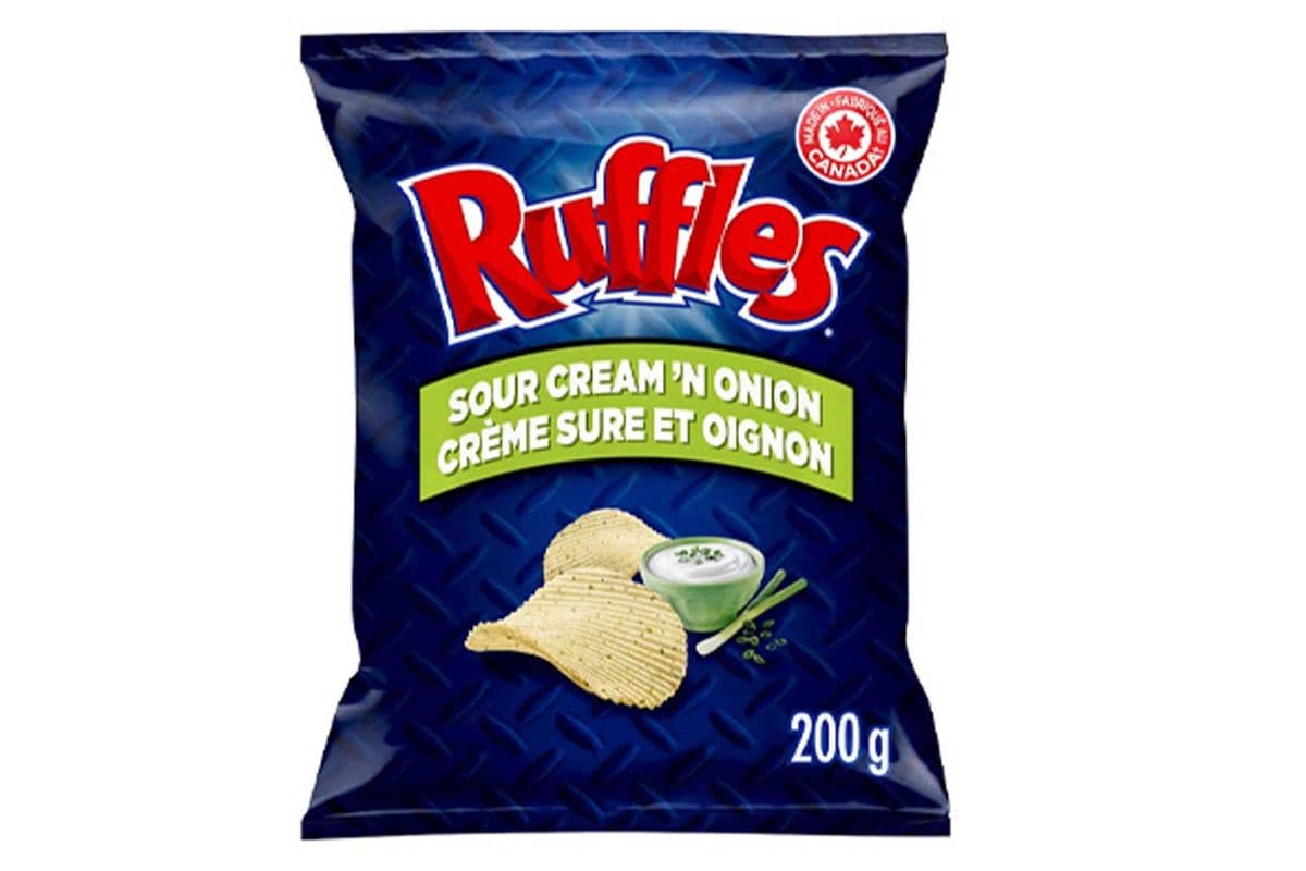 Ruffles Sour Cream Onion 200g