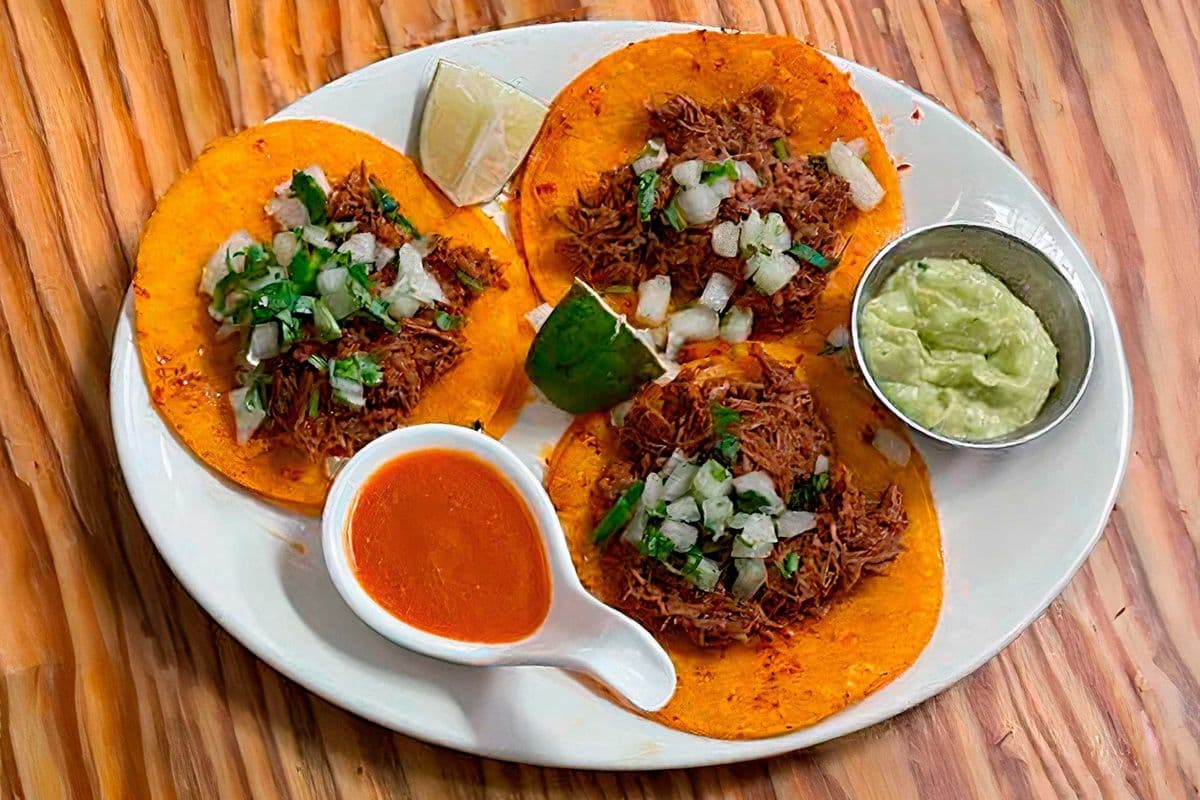 * 3 Birria Tacos (Lamb)