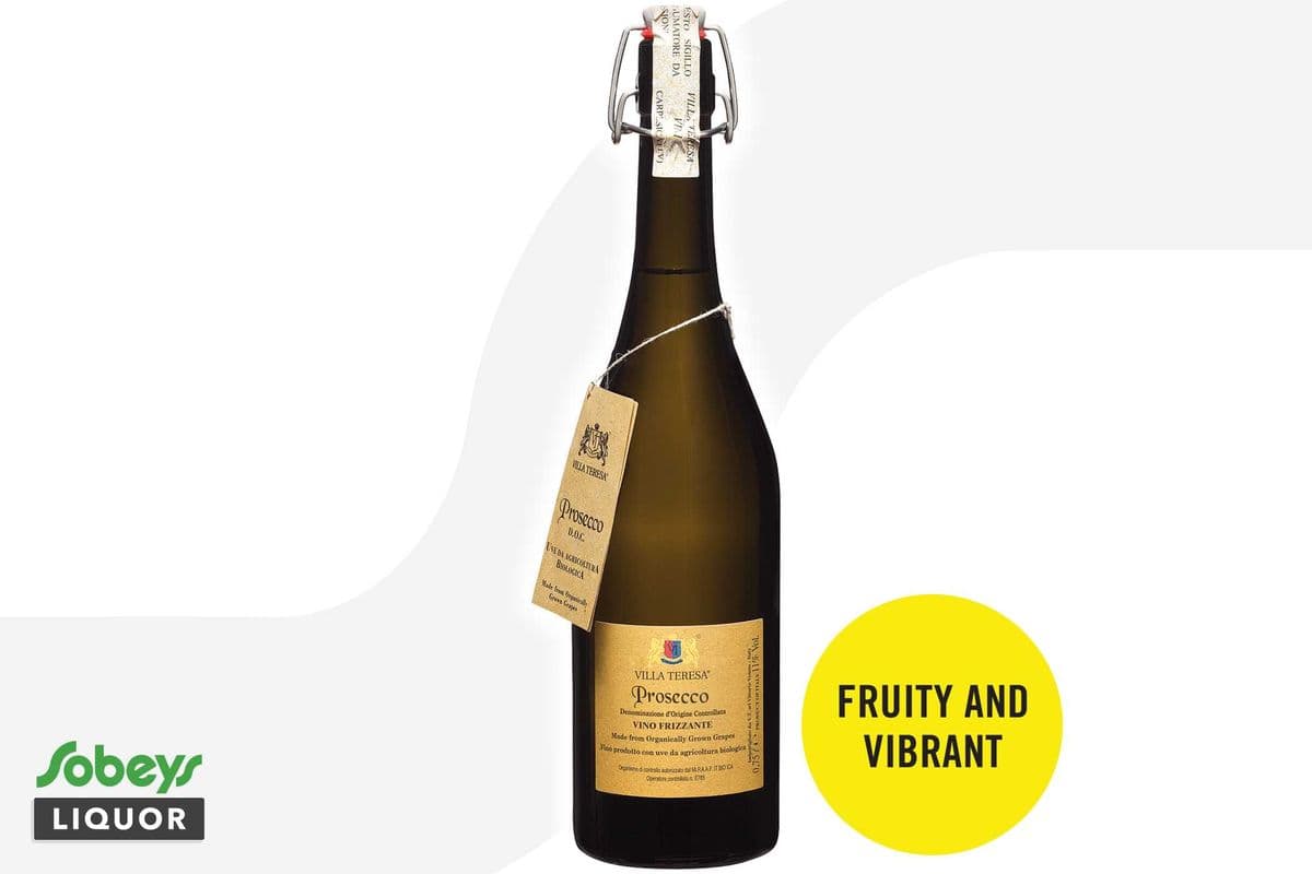 Villa Teresa Organic Prosecco (1 x 750 ml)