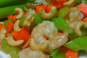 Prawns with Cashew Nuts 腰果虾球
