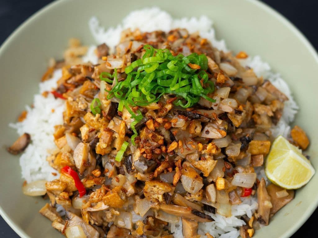 Tofu/Mushroom Sisig