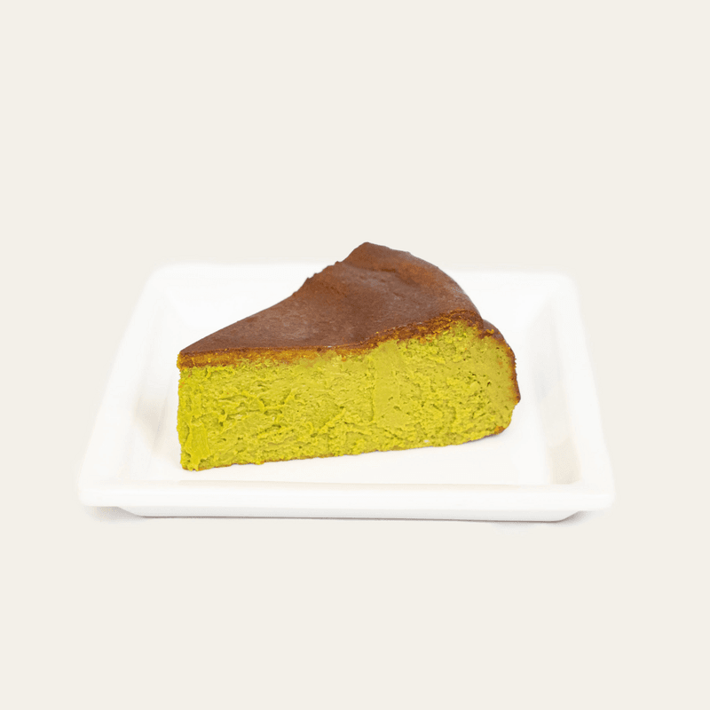 Matcha Burnt Basque Cheesecake
