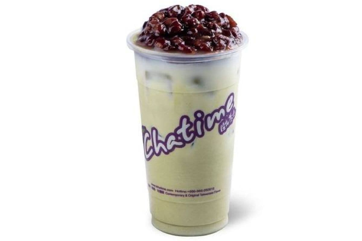 B9 Matcha Red Bean Milk Tea