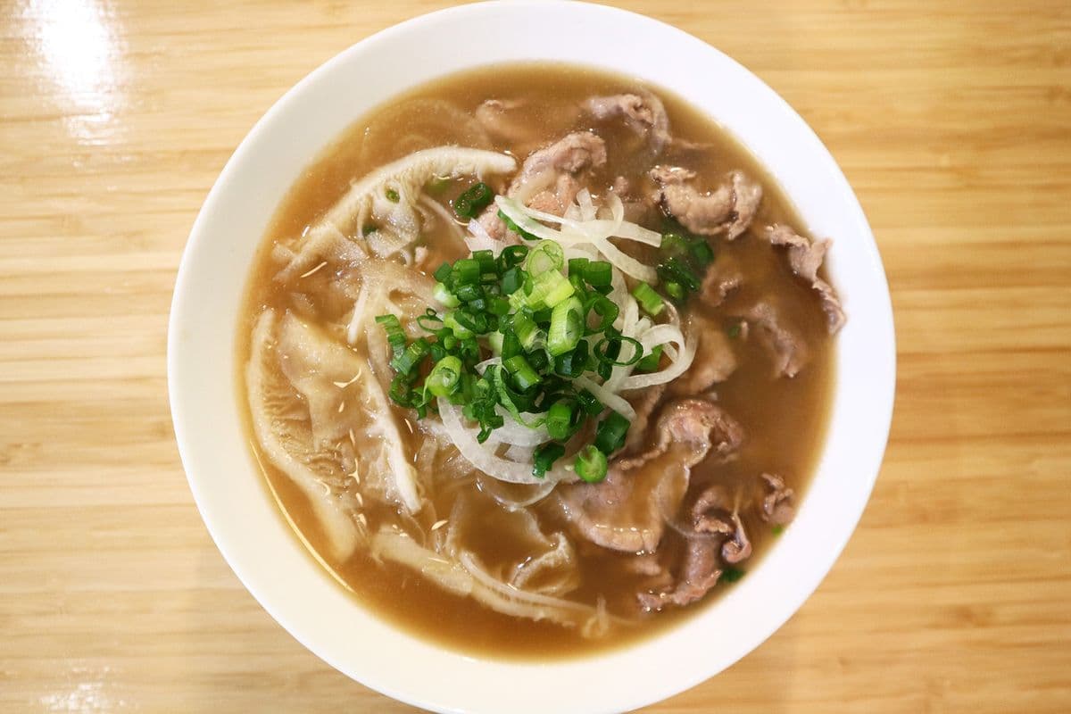 Pho 6. Beef Steak and Tripe