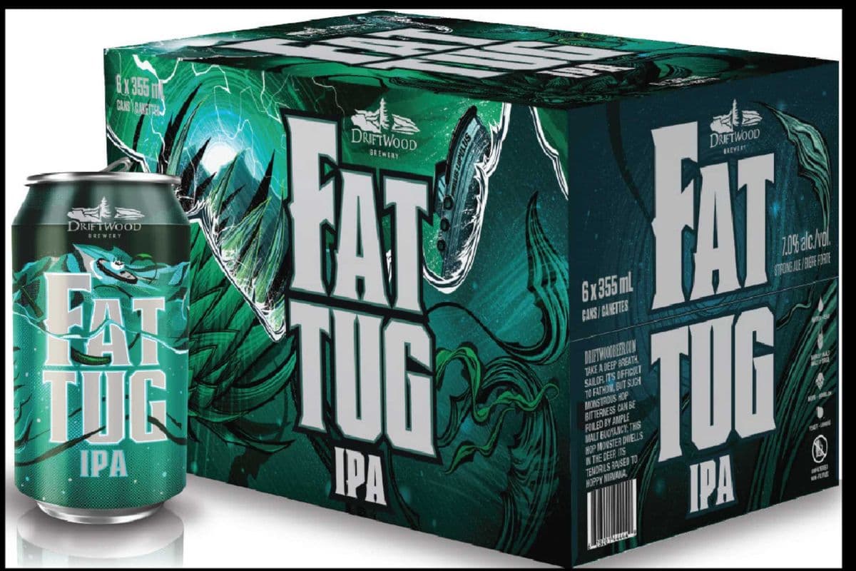 Driftwood Fat Tug IPA 6pack (6 x 355Ml Cans)