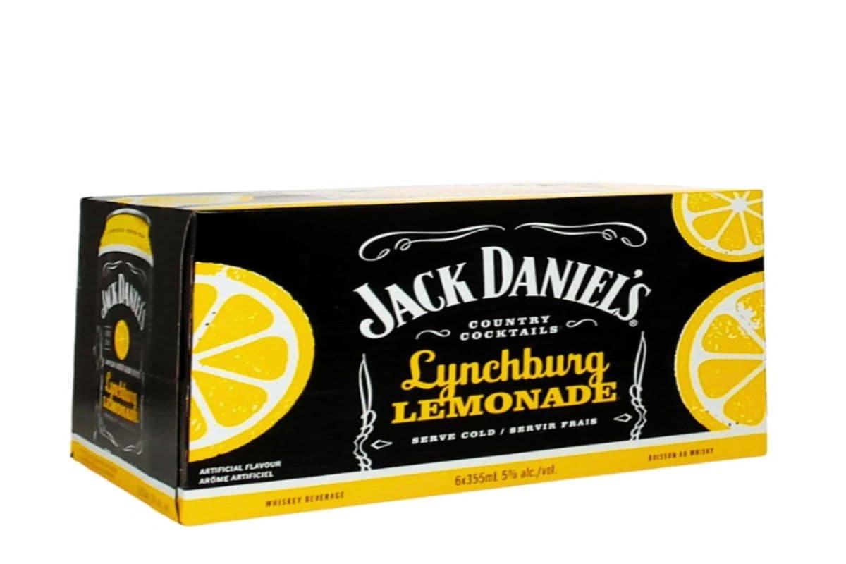 JD LYNCHBURG LEMOANDE 6*330ML CANS (6 x 6*330ML)