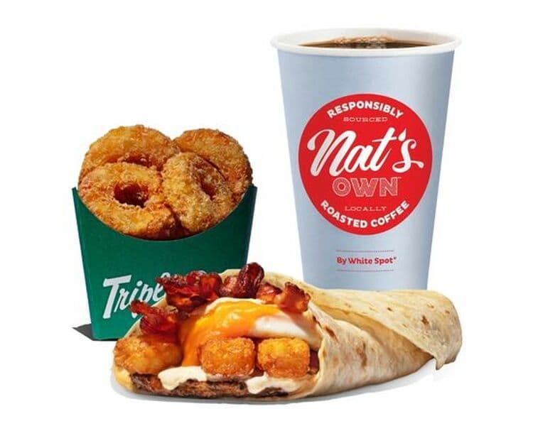 Loaded Breakfast Wrap Combo