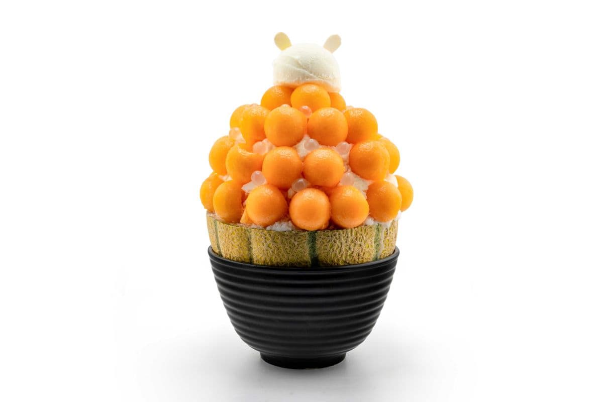 Cantaloupe Shaved Ice