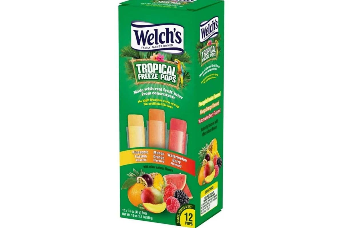 Welch's Tropical Freeze Pops
