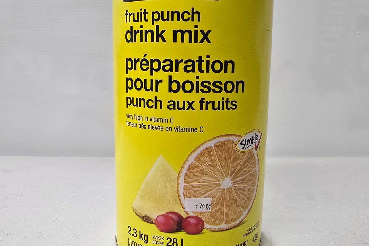 No name fruit punch drink mix 2.3 kg (2.3 kg)