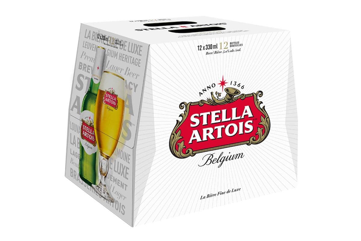 Stella Artois 12 Bottles (12 x 330 ml )