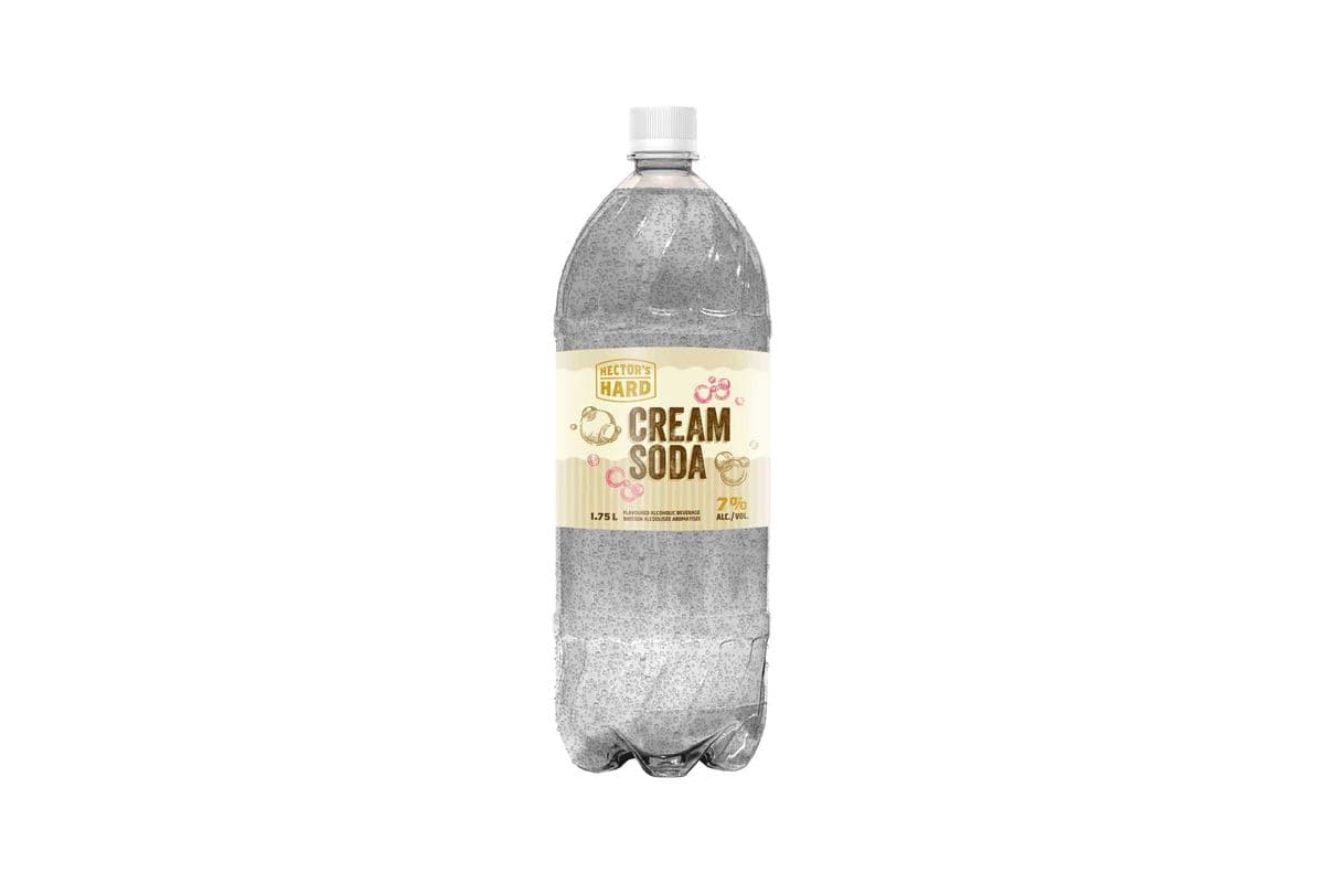 Hector's Hard Cream Soda 1.75L (1 x 1.75L PET)